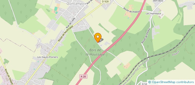 localisation de l'entreprise SCI LA FERME DU NANT  QUINCAMPOIX