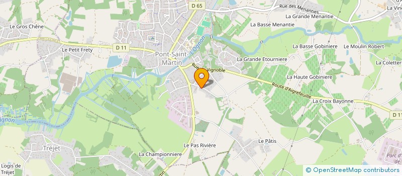 localisation de l'entreprise SCI LA FERME DU PLESSIS  PONT-SAINT-MARTIN