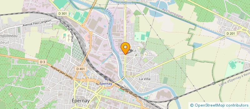 localisation de l'entreprise SCI LA FERME SAINT JULIEN  MAGENTA