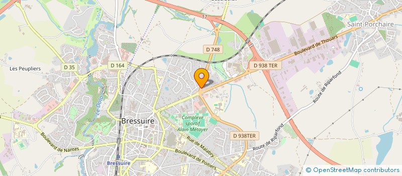 localisation de l'entreprise SCI LA FERRIERE à BRESSUIRE