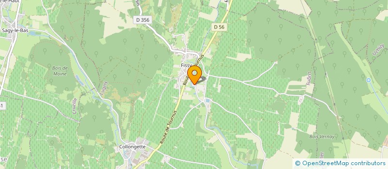 localisation de l'entreprise SCI LA FEUCHERONNE à LUGNY