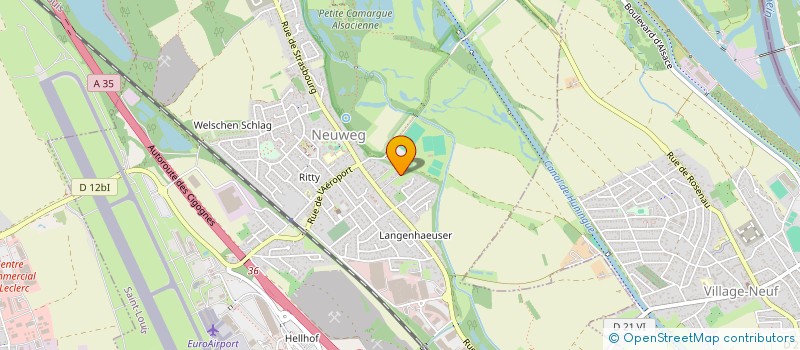 localisation de l'entreprise SCI LA FIESTA  SAINT-LOUIS