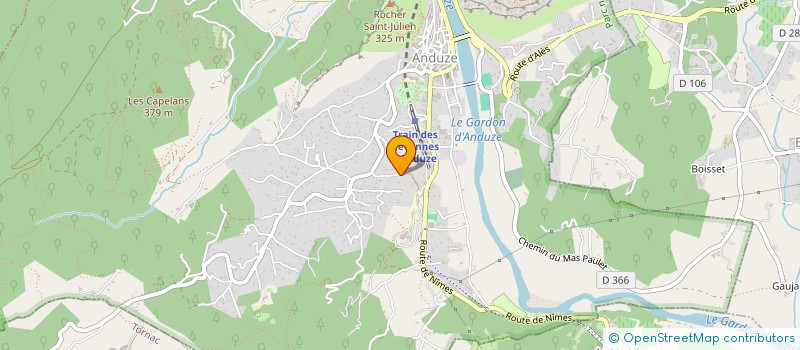 localisation de l'entreprise SCI LA FIGUIERE à ANDUZE