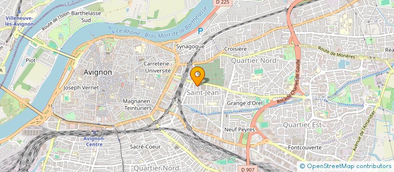 localisation de l'entreprise SCI LA FILATURE  AVIGNON