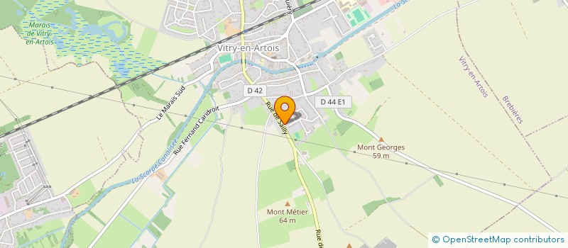 localisation de l'entreprise SCI LA FILATURE  TORTEQUESNE