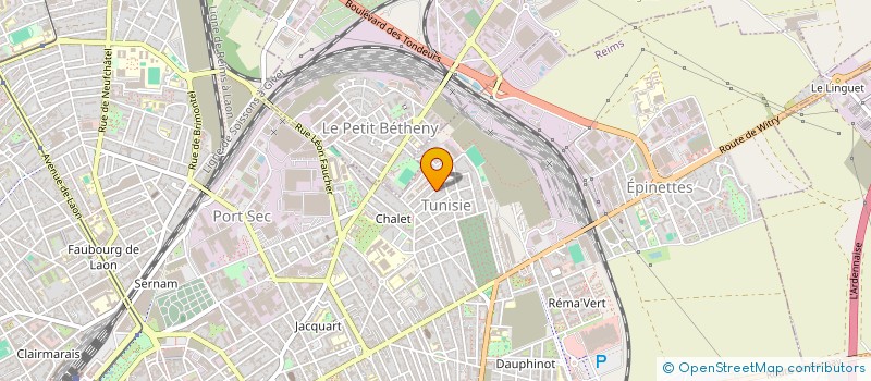 localisation de l'entreprise SCI LA FINANCIERE  REIMS