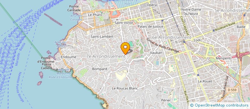 localisation de l'entreprise SCI LA FINCA à MARSEILLE
