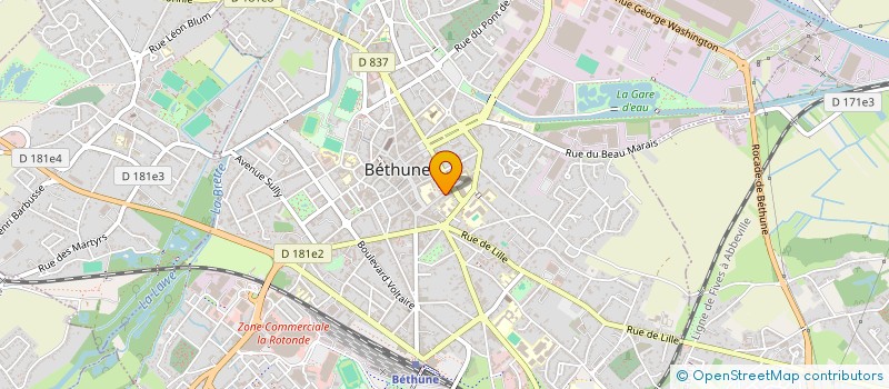 localisation de l'entreprise SCI LA FINE EQUIPE  ESSARS