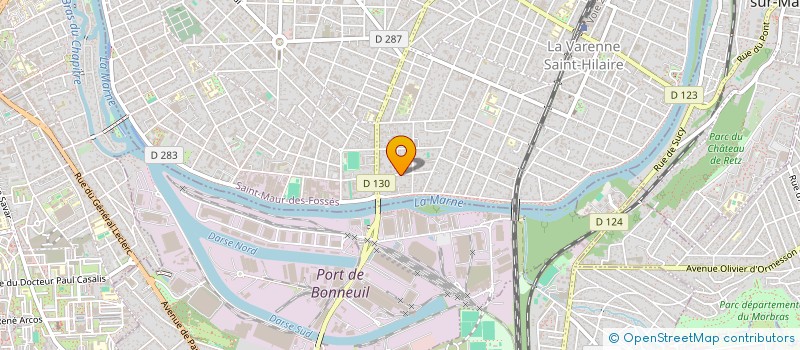 localisation de l'entreprise SCI LA FIQUETTERIE à SAINT-MAUR-DES-FOSSES