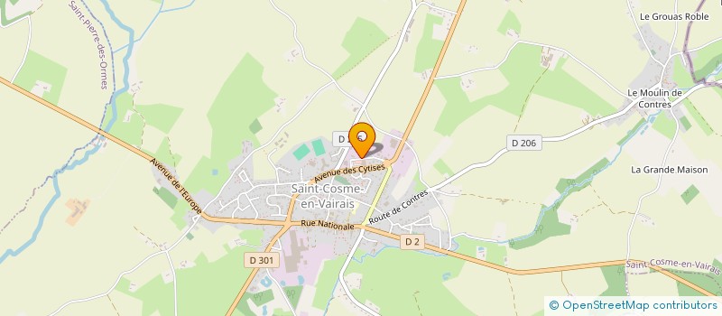 localisation de l'entreprise SCI LA FLEUR DU VAIRAIS à CHEVILLON