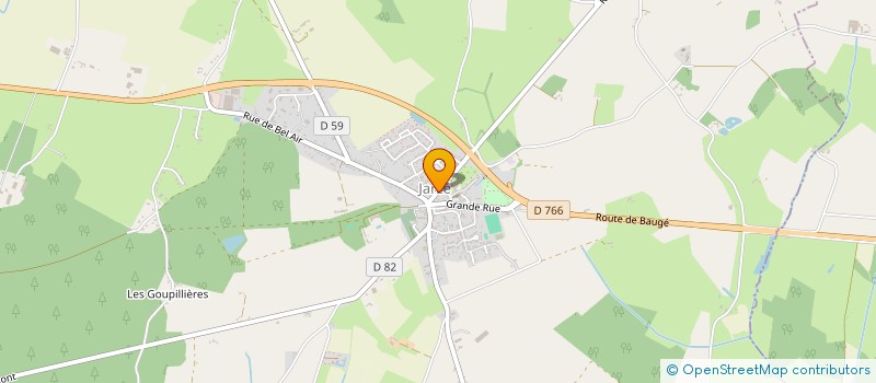 localisation de l'entreprise SCI LA FLEURIERE  JARZE VILLAGES