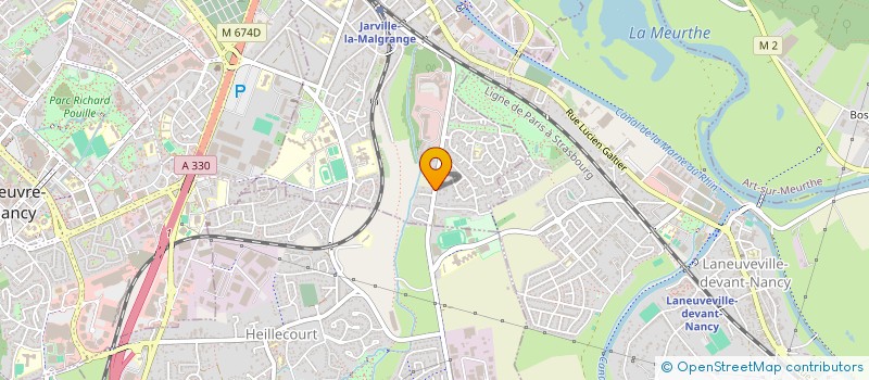 localisation de l'entreprise SCI LA FLEVILLOISE  JARVILLE-LA-MALGRANGE