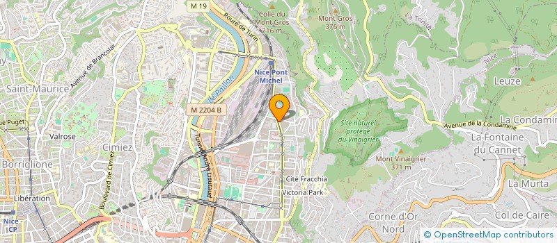 localisation de l'entreprise SCI LA FLOREMIE à NICE