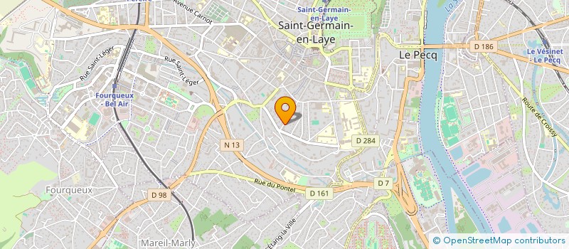 localisation de l'entreprise SCI LA FLORENTINE  SAINT-GERMAIN-EN-LAYE