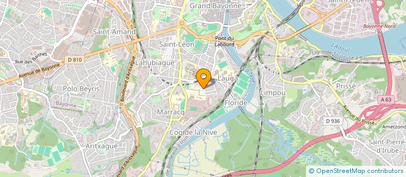 localisation de l'entreprise SCI LA FLORIDE à BAYONNE