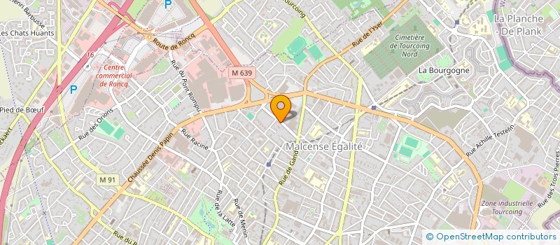 localisation de l'entreprise SCI LA FONCIERE  TOURCOING