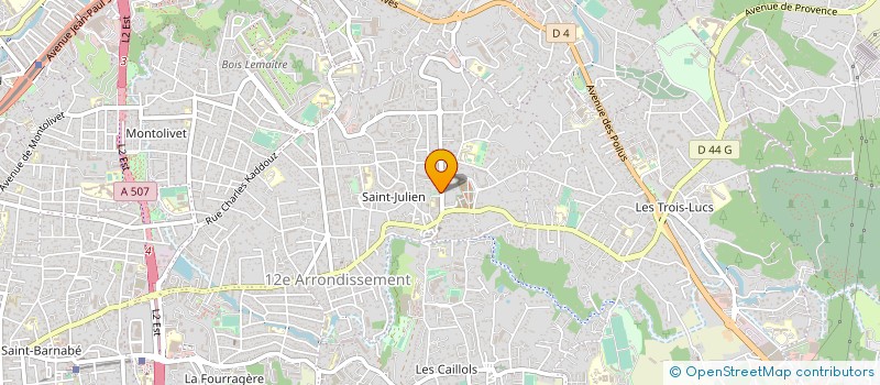 localisation de l'entreprise SCI LA FONCIERE à MARSEILLE