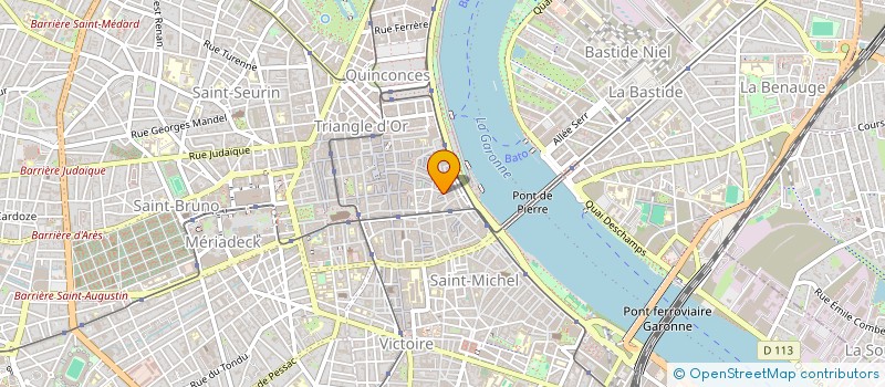 localisation de l'entreprise SCI LA FONCIERE  BORDEAUX