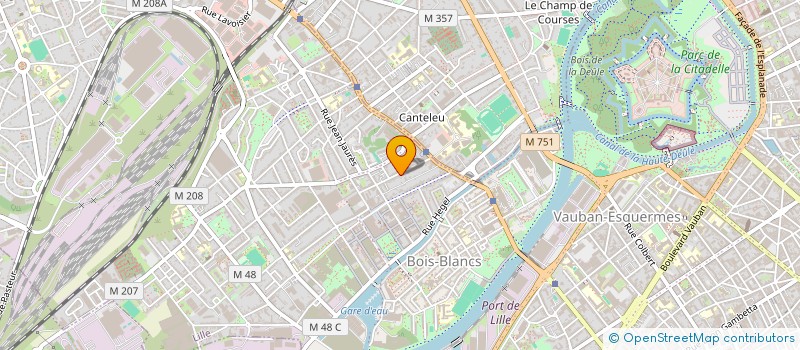 localisation de l'entreprise SCI LA FONCIERE DU NORD à LILLE