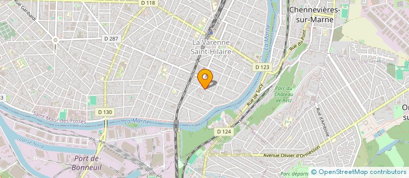 localisation de l'entreprise SCI LA FONCIERE SASPORTES à SAINT-MAUR-DES-FOSSES