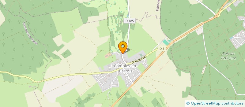 localisation de l'entreprise SCI LA FONDERIE à COMBLES-EN-BARROIS