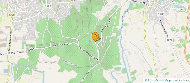 localisation de l'entreprise SCI LA FONT DU LOUP  NOVES