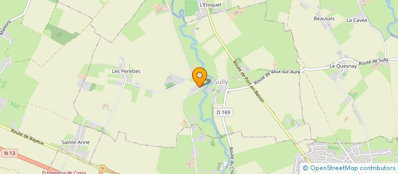 localisation de l'entreprise SCI LA FONTAINE  SULLY