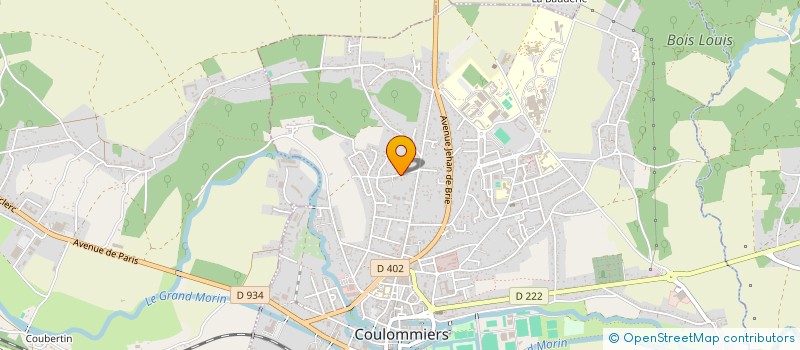 localisation de l'entreprise SCI LA FONTAINE à COULOMMIERS
