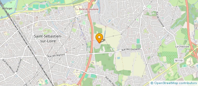 localisation de l'entreprise SCI LA FONTAINE à SAINT-SEBASTIEN-SUR-LOIRE