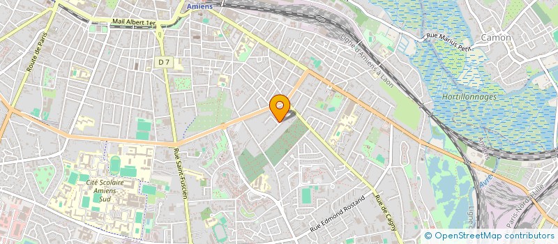 localisation de l'entreprise SCI LA FONTAINE à AMIENS