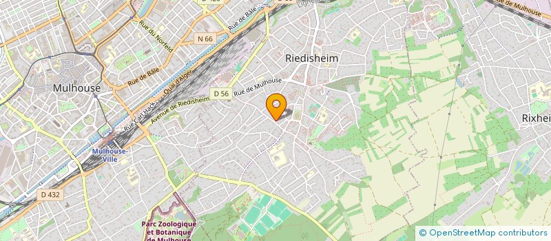 localisation de l'entreprise SCI LA FONTAINE  RIEDISHEIM