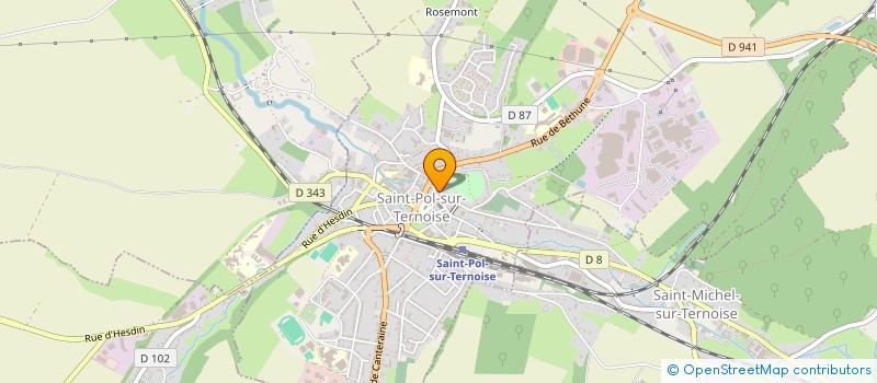 localisation de l'entreprise SCI LA FONTAINE à MARQUAY