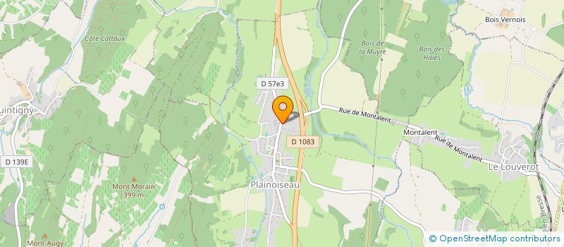 localisation de l'entreprise SCI LA FONTAINE  PLAINOISEAU