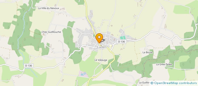 localisation de l'entreprise SCI LA FONTAINE  CADEN