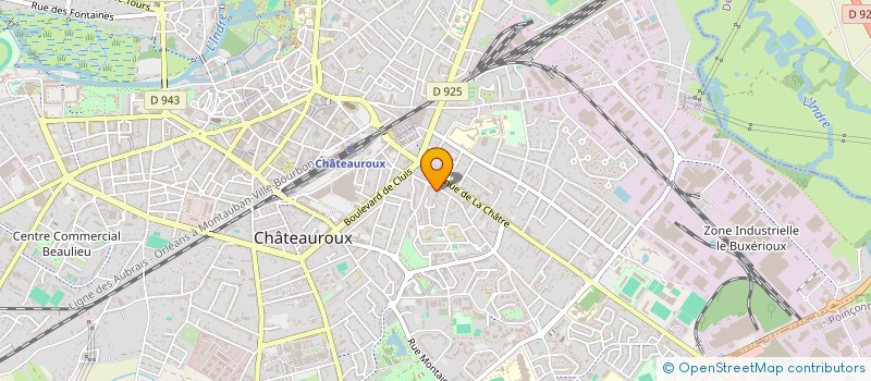 localisation de l'entreprise SCI LA FONTAINE à CHATEAUROUX