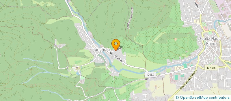 localisation de l'entreprise SCI LA FONTAINE  JUNGHOLTZ