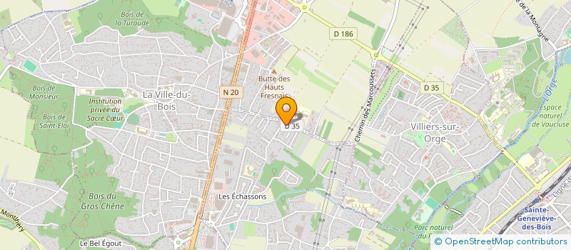 localisation de l'entreprise SCI LA FONTAINE à LONGPONT-SUR-ORGE