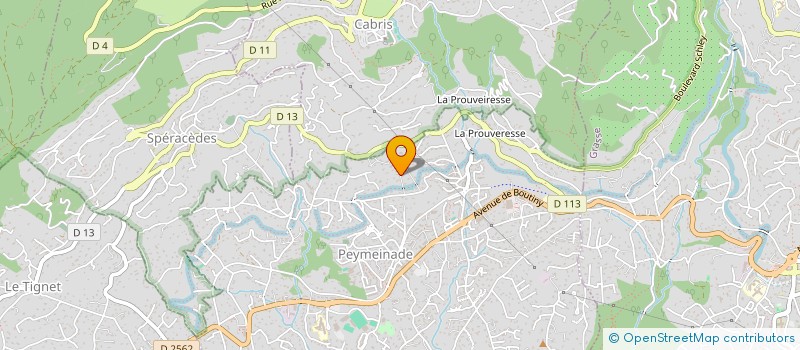 localisation de l'entreprise SCI LA FONTAINE à PEYMEINADE