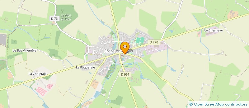 localisation de l'entreprise SCI LA FONTAINE  ERDRE-EN-ANJOU