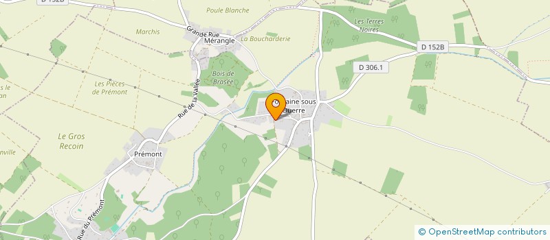 localisation de l'entreprise SCI LA FONTAINE à OUERRE