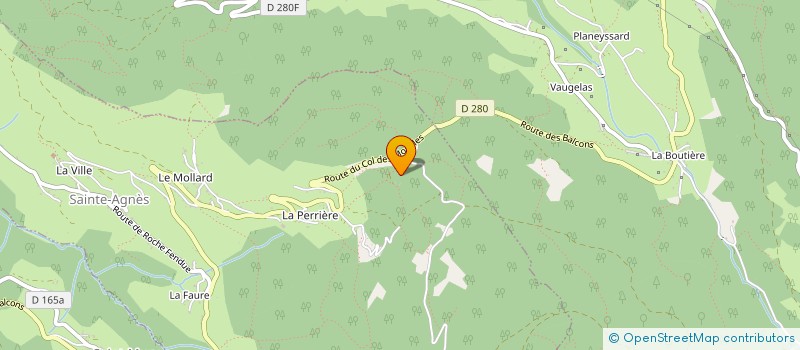 localisation de l'entreprise SCI LA FONTAINE  SAINT-MARTIN-D'HERES