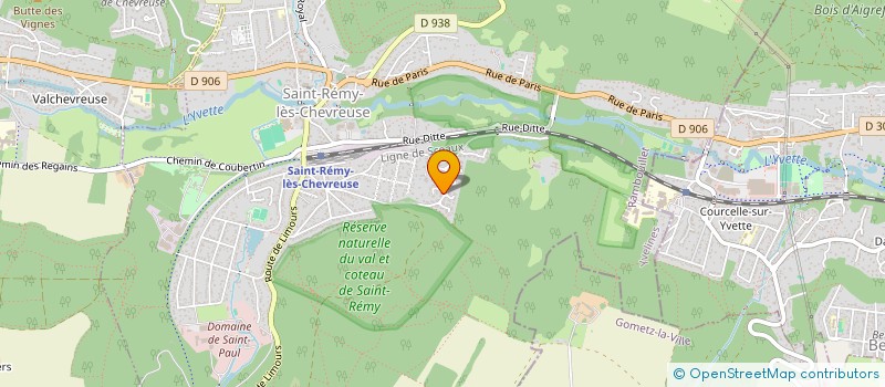 localisation de l'entreprise SCI LA FONTAINE-BOYON  SAINT-REMY-LES-CHEVREUSE