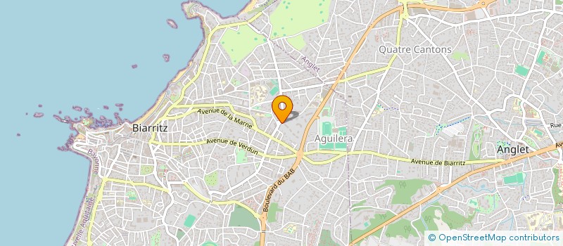 localisation de l'entreprise SCI LA FONTAINE DES TOURNELLES à BIARRITZ