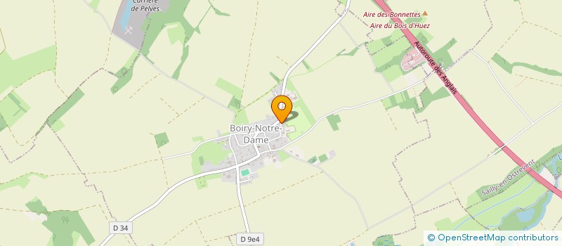 localisation de l'entreprise SCI LA FONTAINE DOMINIQUE  BOIRY-NOTRE-DAME