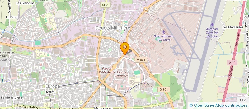 localisation de l'entreprise SCI LA FONTAINE DOUCE  TOURS