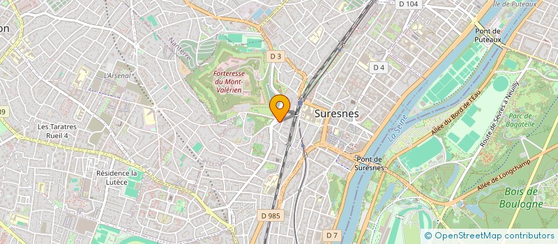 localisation de l'entreprise SCI LA FONTAINE DU TERTRE à SURESNES