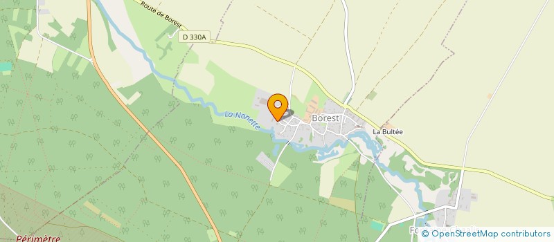 localisation de l'entreprise SCI LA FONTAINE MONNY  BOREST