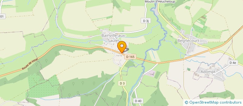 localisation de l'entreprise SCI LA FONTAINE SC  BAINVILLE-AUX-SAULES