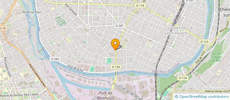 localisation de l'entreprise SCI LA FONTAINE ST CYR à SAINT-MAUR-DES-FOSSES