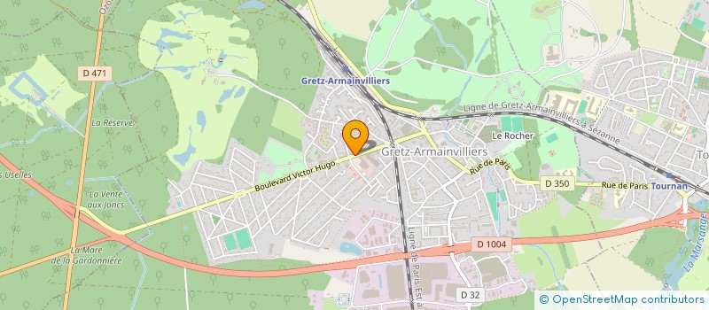 localisation de l'entreprise SCI LA FONTAINE ST JEAN  GRETZ-ARMAINVILLIERS